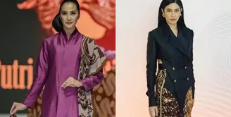 Lihat di sini beberapa potret parade penampilan artis hadiri Jakarta Fashion Week (JFW) 2024.