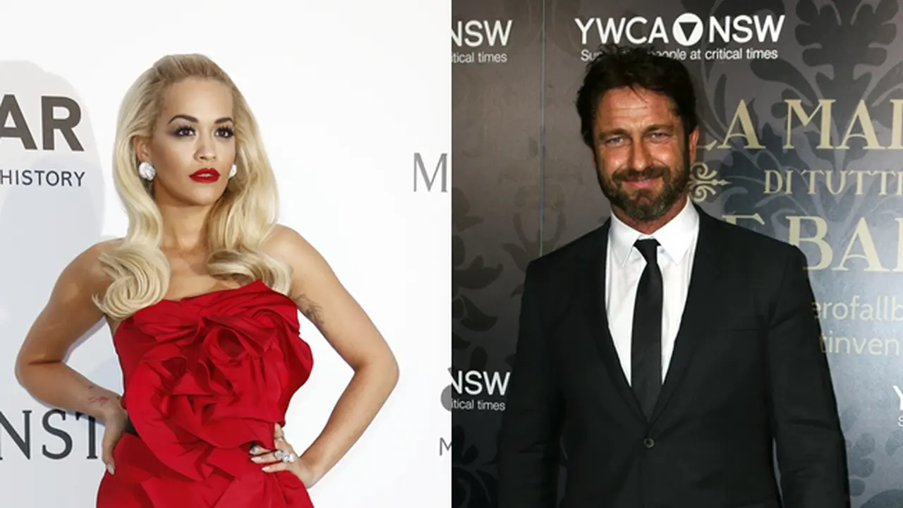 Rita Ora dan Gerard Butler