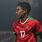 Pemain Timnas Indonesia U-16 asal Tulehu, Hamsa Lestaluhu. (Bola.com/Aditya Wany)