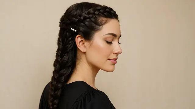 Model Rambut Panjang Wisuda Modern dan Elegan