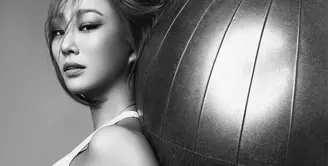 Hyorin merupakan salah satu artis Korea Selatan yang mempunyai bentuk badan yang seksi. Wajar jika bentuk badannya menjadi panutan banyak orang terutama kaum perempuan. (Foto: instagram.com/xhyolynx)