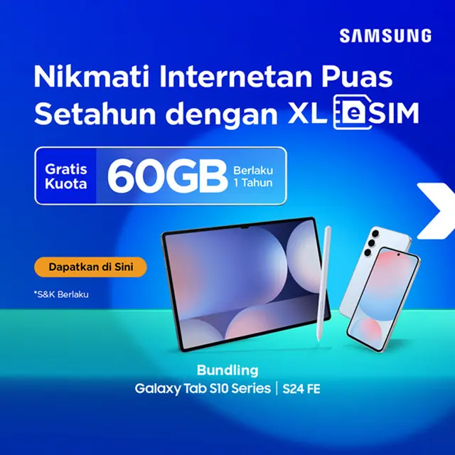 Nikmati Internetan Puas Setahun dengan XL eSIM