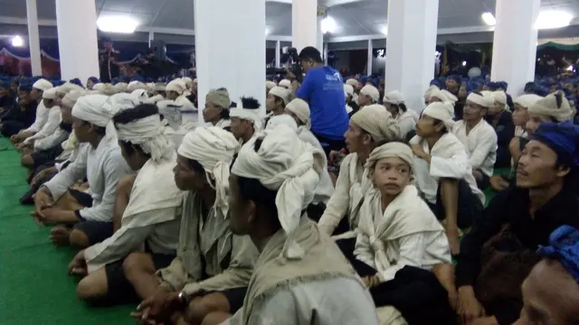 Suku Baduy di Pendopo Kabupaten Lebak