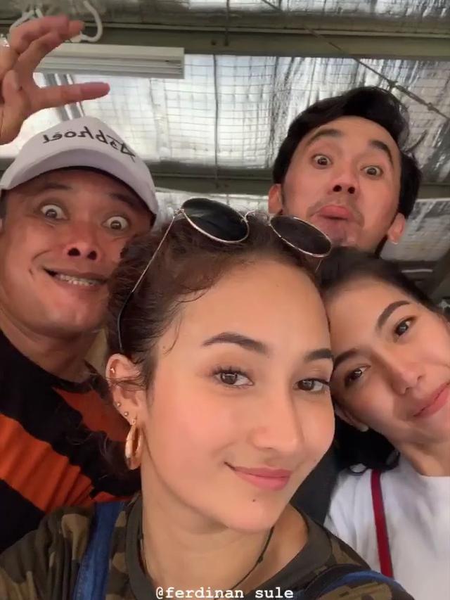 Kebersamaan Sule dan Naomi Zaskia (Instagram Stories)