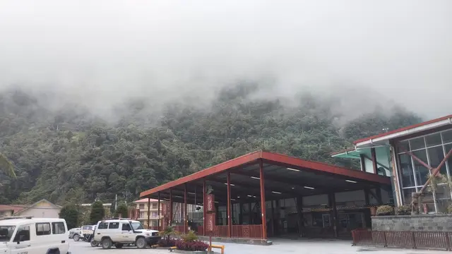 Suasana kompleks permukiman di lingkungan pertambangan PT Freeport Indonesia di Tembagapura, Mimika, Papua. (Liputan6.com/Winda Nelfira)