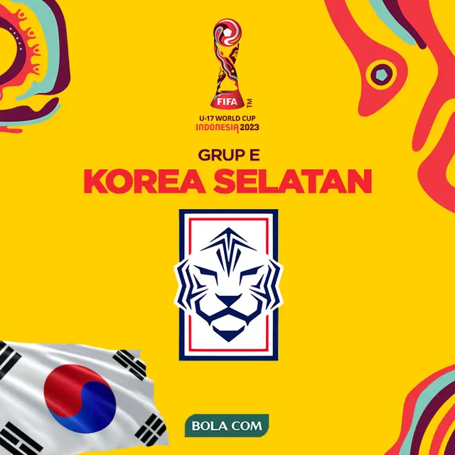 Piala Dunia U-17 - Profil Tim Korea Selatan