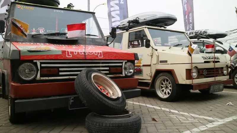 Selama perjalanan Komunitas Kijang dan Veloz mengalami berbagai rintangan.