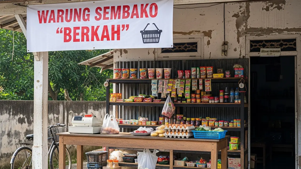 Desain Warung Sembako Sederhana Tapi Menarik