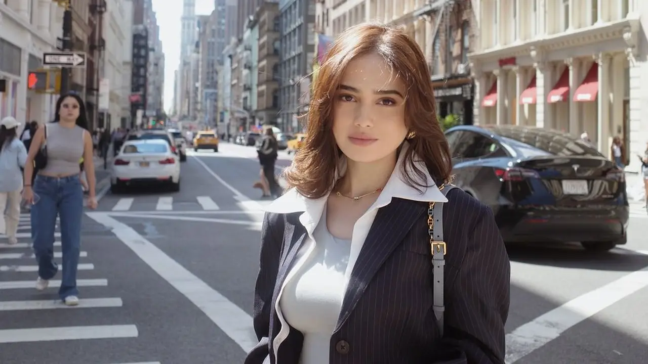 Syifa Hadju di New York