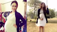 Posting Foto Perut Buncit, Cinta Ratu Nansya Hamil di Luar Nikah?
