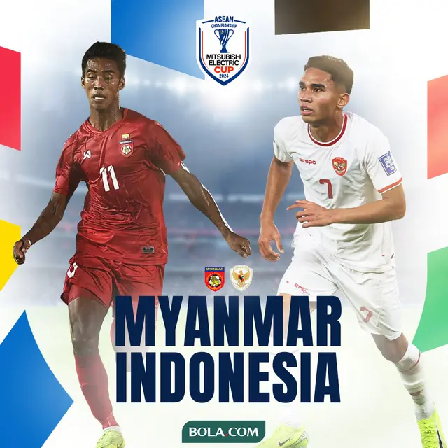 Nonton Live Streaming Myanmar Vs Timnas Indonesia di Piala AFF 2024