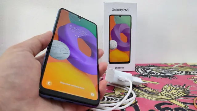 Samsung Galaxy M22 (Liputan6.com/Giovani Dio Prasasti)
