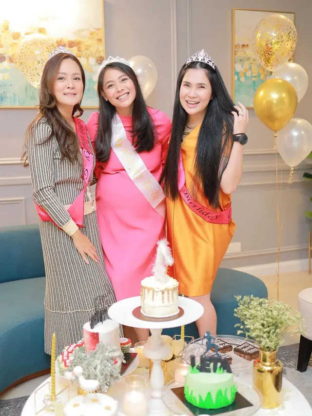 Momen Baby Shower Whulandary Herman di Malaysia. (Sumber: Instagram/whulandary)