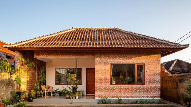 7 Desain Rumah Minimalis dari Bata Ekspos Ala Kampung tapi Tetap ...
