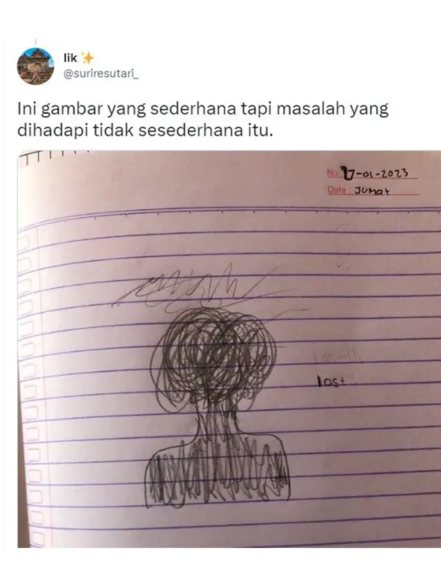 Guru BK Ini Minta Siswa Ekspresikan Perasaan Lewat Gambar, 5 Hasilnya Bikin Sedih