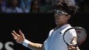 Chung Hyeon yang berusia 21 tahun menjadi petenis termuda setelah Marin Cilic yang mencapai  rekor menembus semifinal pada 2010. (AP/Ng Han Guan)