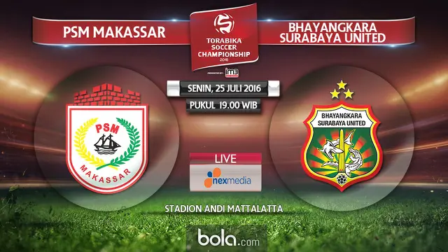 PSM Makassar Vs Bhayangkara Surabaya United (Bola.com/Adreanus Titus)