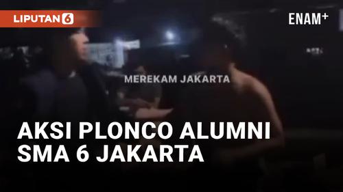 VIDEO: Alumni SMA 6 Jakarta Plonco Kelas 12 Demi Jaket Angkatan