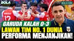 Timnas Futsal Indonesia harus mengakui keunggulan Brasil dengan skor 0-3 pada laga perdana Grup A Copa das Nações de Futsal 2026 di Max Rosenmann Arena, Jumat (16/10/2026). Menghadapi Brasil yang berstatus tim futsal nomor satu dunia, skuad Garuda ...