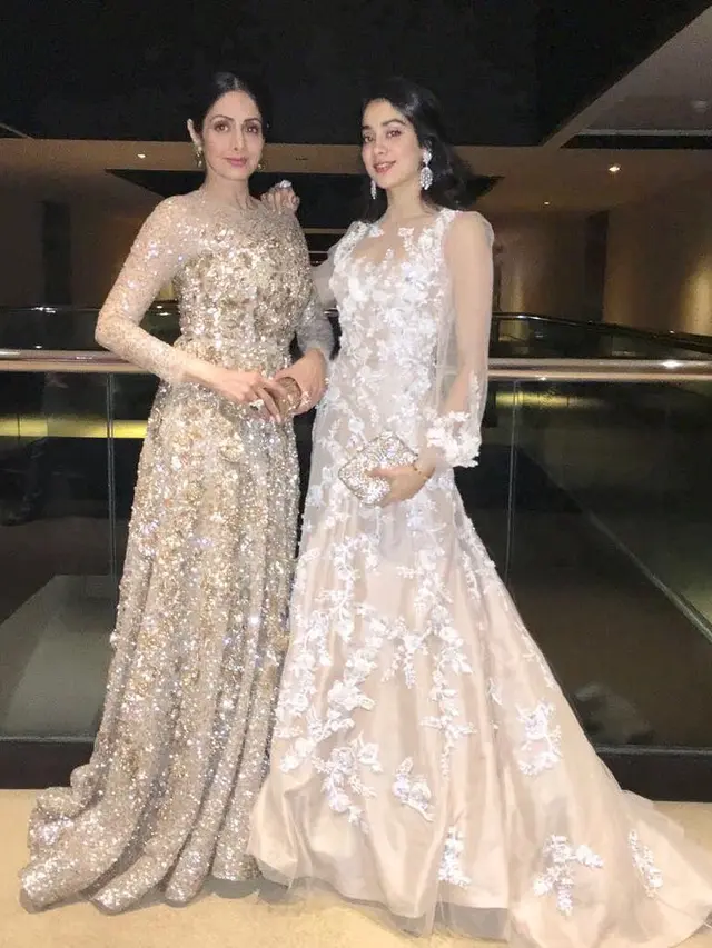 Sridevi dan anaknya, Janhvi Kapoor (Instagram/ sridevi.kapoor)