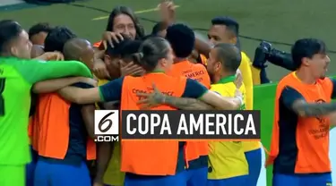 Brasil memastikan diri lolos ke final Copa America setelah mengalahkan Argentina. Brasil berhasil menang 2-0 hingga akhir pertandingan.