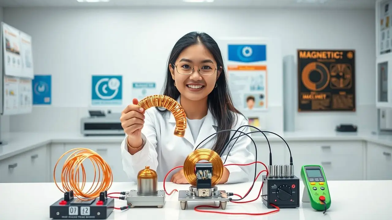 cara membuat magnet induksi