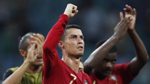 FOTO: Pembuktian Cristiano Ronaldo, Cetak Hattrick Perdana Piala Dunia 2018