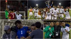Berikut ini lima momen menarik Timnas Indonesia menahan imbang Vietnam 0-0 pada laga Grup B SEA Games 2017 Malaysia. (Bola.com/Vitalis Yogi Trisna)