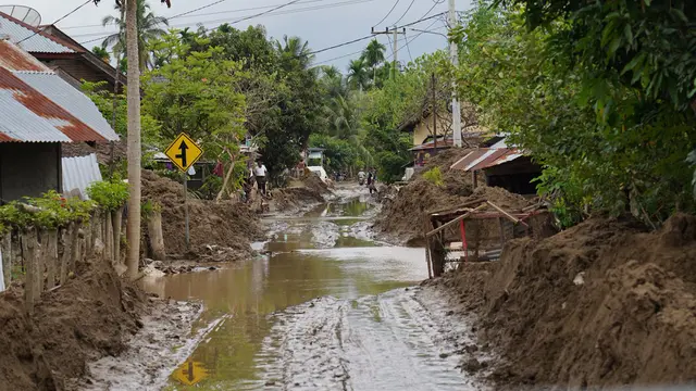 Kementerian PKP mendata kerusakan rumah imbas banjir Sumatera. (Foto: Kementerian PKP)