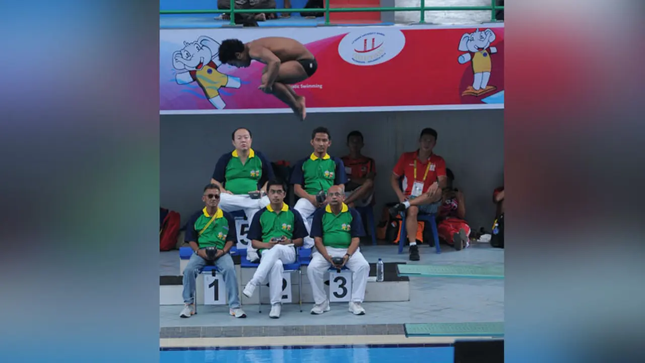 Loncat Indah ASEAN University Games 2014