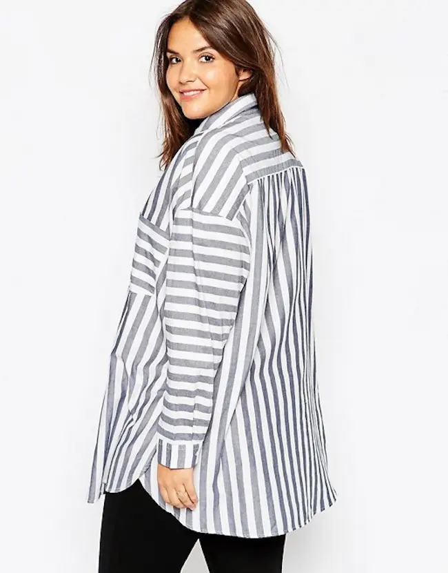 Trik memakai busana untuk si pinggul besar. (asos.com/pinterest)