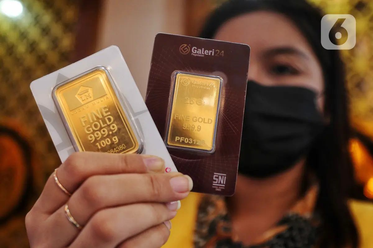 Harga Emas Antam Naik Tipis Hari Ini 13 September 2022