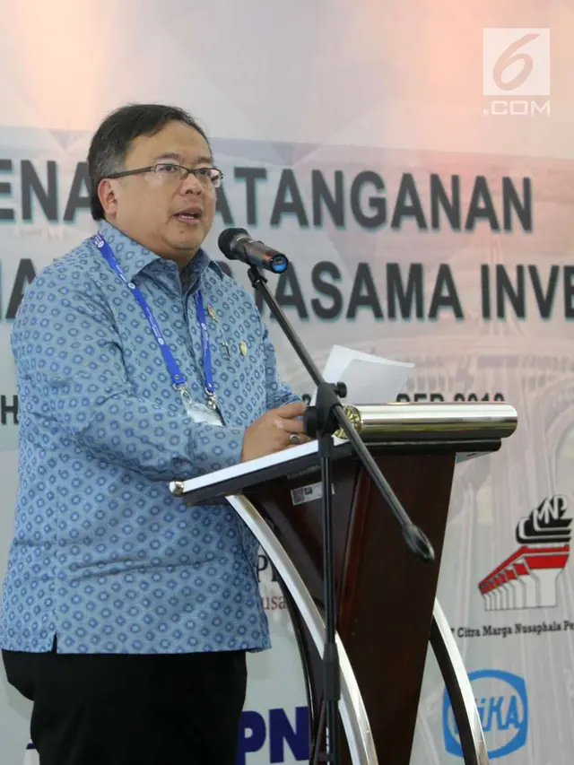 Menteri PPN/Kepala Bappenas Bambang Brodjonegoro. (Liputan6.com/Angga Yuniar)