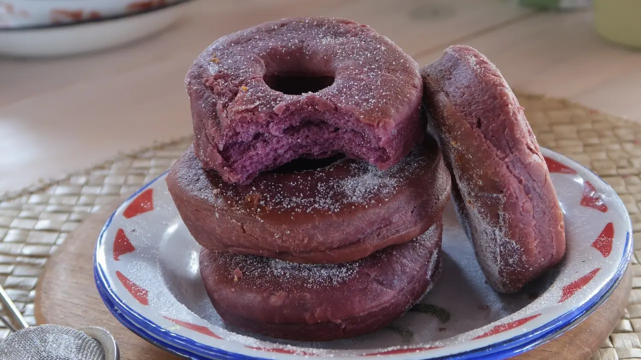 donat ubi ungu