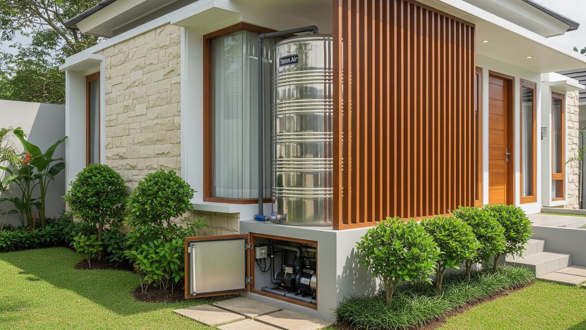 9 Desain Tempat Toren Air di Rumah Minimalis, Estetis dan Fungsional