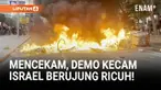 Aksi pro-Palestina di Barcelona pada Rabu malam berujung ricuh. Sekitar 1.000 pengunjuk rasa yang melakukan long march menuju Konsulat Israel terlibat bentrok dan melakukan aksi vandalisme.