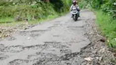Citizen6: Jalan pedesaan masih banyak yang rusak. (Pengirim: Rudy Ardiansyah)