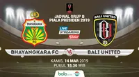Piala Presiden: Bhayangkara FC vs Bali United. (Bola.com/Dody Iryawan)