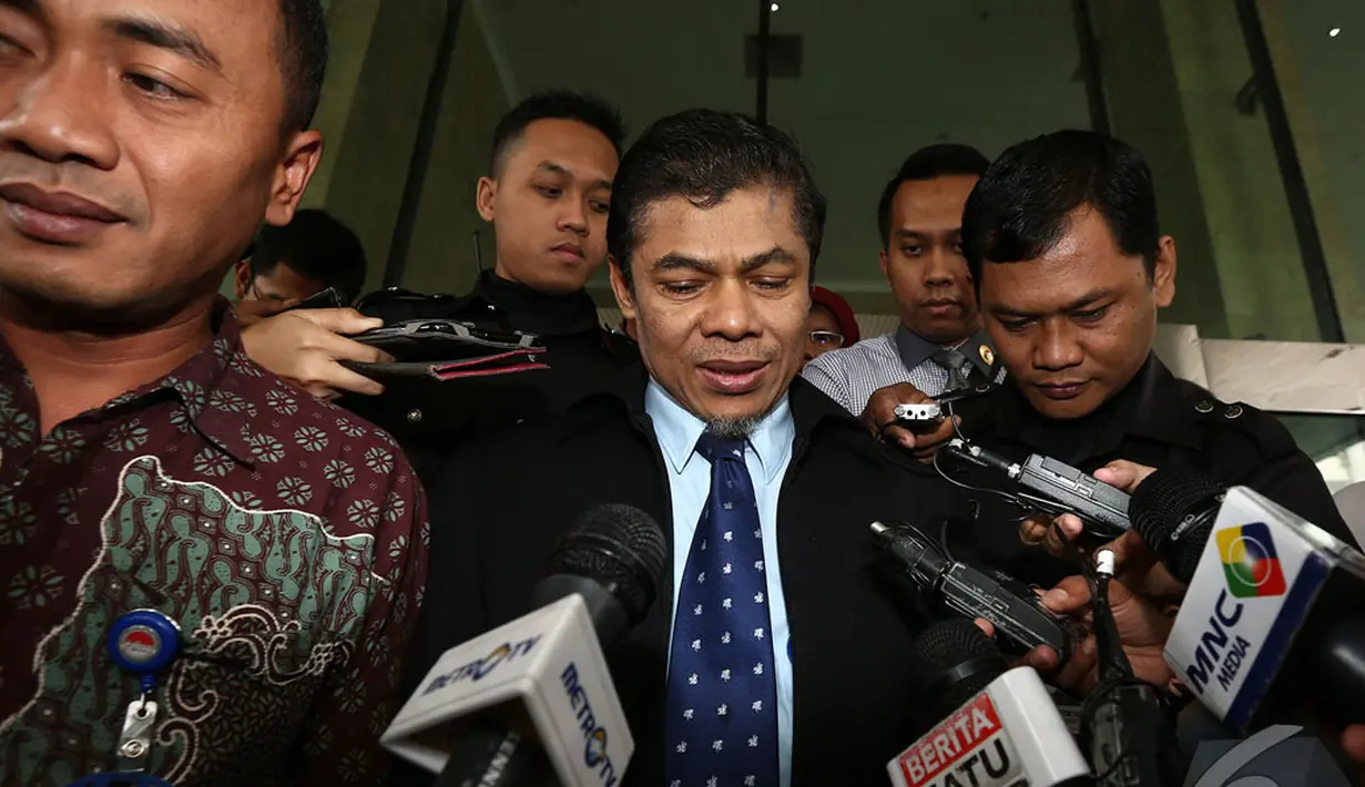 Kepala Pusat Pelaporan dan Analisis Transaksi Keuangan (PPATK) Muhammad Yusuf saat di KPK, Jakarta, Kamis (23/10/2014) (Liputan6.com/Miftahul Hayat) 