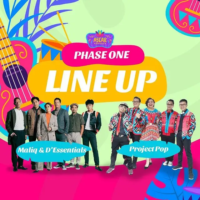 Project Pop dan Maliq & D’Essentials Siap Meriahkan Ascar Festival 2022 di Bali. (Foto: Dok. Instagram @ascarfest)