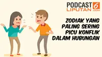 Podcast Zodiak yang sering picu konflik hubungan