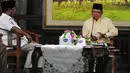 SBY pun menanggapi dengan memberikan 5 pesan pada Prabowo (Liputan6.com/Johan Tallo)