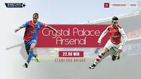 Crystal Palace vs Arsenal (Liputan6.com/Sangaji)