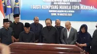 Penghormatan Terakhir Surya Paloh ke IGK Manila: Orang yang Paling Kita Sayangi, Kita Kasihi