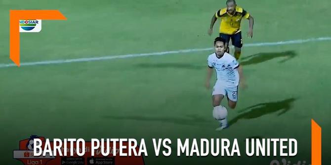 VIDEO: Highlight Shopee Liga 1, Barito Putera Vs Madura United 0-1