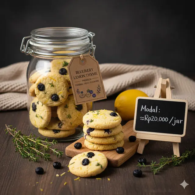 Blueberry Lemon Thyme (Gemini AI)