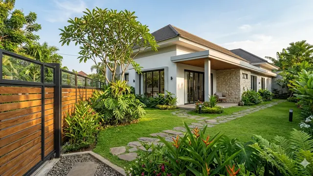 Model Pagar Rumah Transparan Agar Halaman Terlihat Luas