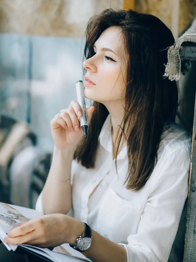 ilustrasi penyebab rambut beruban/pexels