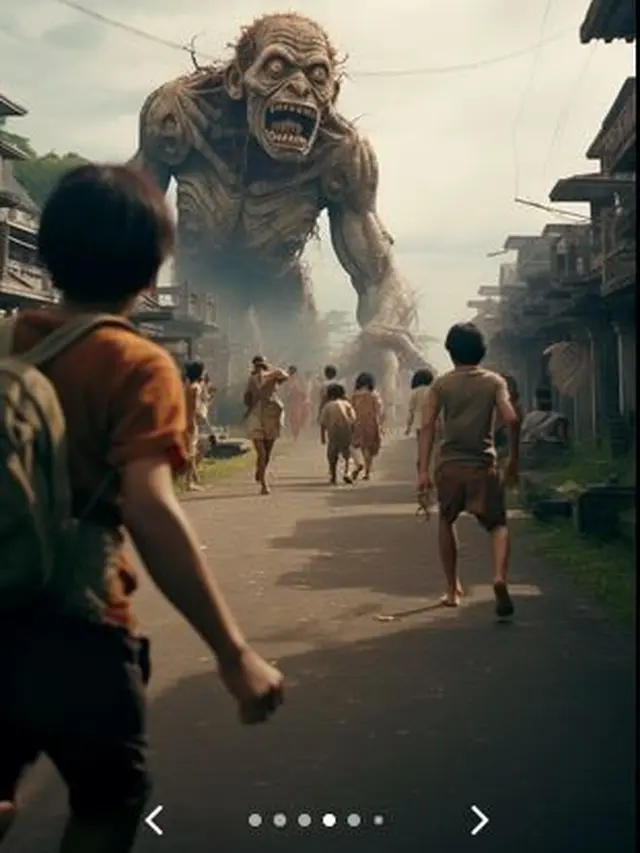 6 Kreasi AI Anime Attack On Titan Dibuat Live Action Versi Indonesia, Tampak Mencekam