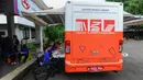 Kegiatan perpustakaan keliling ini merupakan salah satu upaya pemerintah untuk meningkatkan angka literasi di Indonesia. (merdeka.com/Arie Basuki)